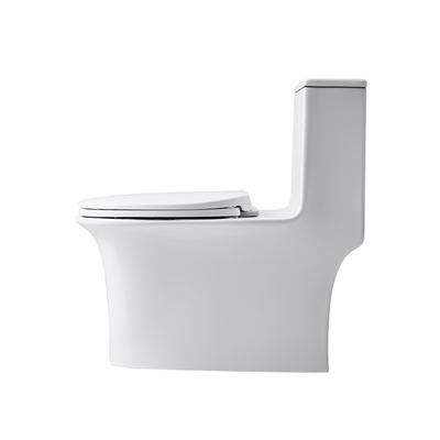 3.5L One Piece Toilets For Bathroom Dual Flush Modern