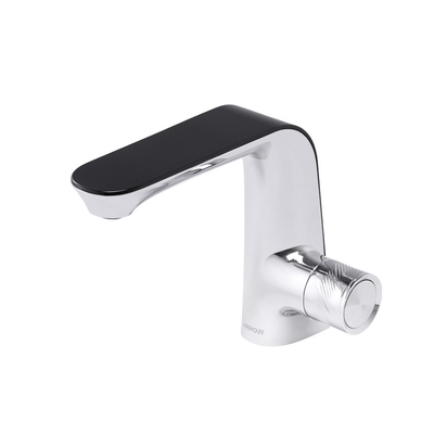 Deck Mounted Chrome Basin Mixer Faucet 217mm Height
