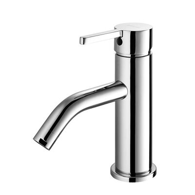 ARROW Brand Modern Brass Chrome Plated Ceramic Cartridge Deck Mounted Single Hole Basin Mixer Faucet for Bathroom Wash Basin