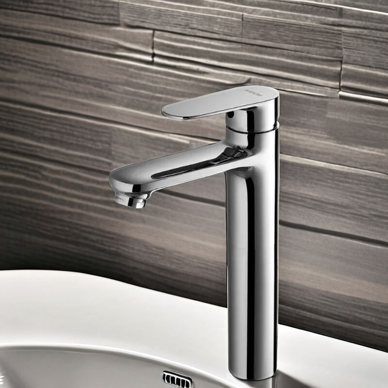ARROW Brand Modern Single Hole Ceramic Valve Core Chrome Plated Deck Mounted Basin Faucet