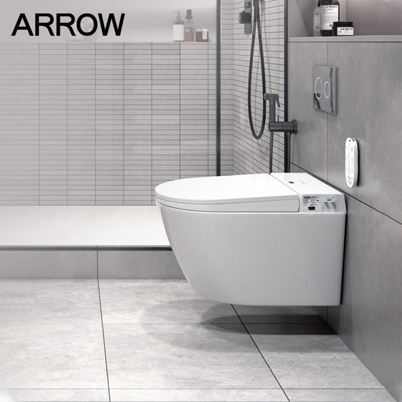 ARROW ST-8017 Scandinavian-Design Smart Toilet | Antibacterial Silver-Ion Surface, Warm Air Dryer, Soft-Close, Award-Winning Minimalist Aesthetic