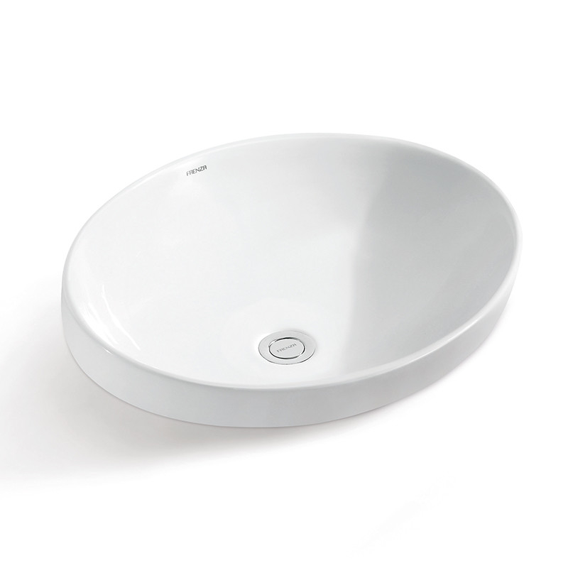WC Ceramic Bathroom Basin 565x410x185mm Sanitary Ware Wash Basin